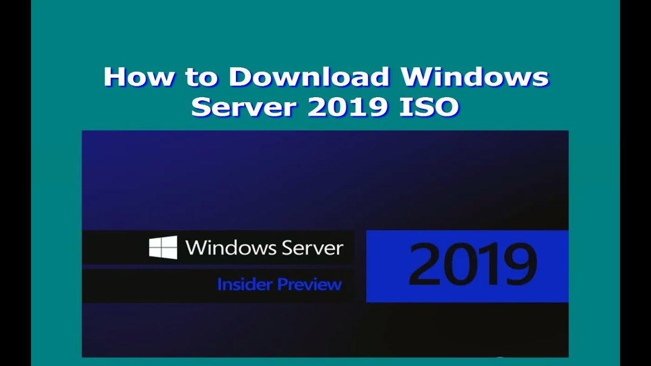 windows server 2019 download free